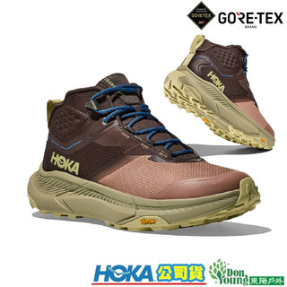 【HOKA】男款Transport Hike Goretex中筒健行鞋/黃金大底/拜登鞋HO1172912WNTM