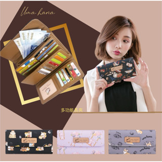 🌸Uma hana🌸臺灣製手工防水包 多功能長夾 多卡位 多夾層