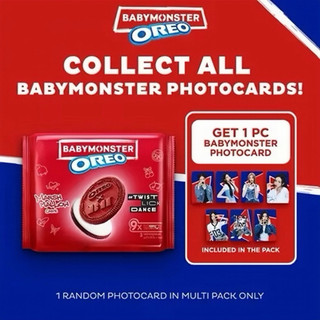【現貨 泰國限定🇹🇭】BABYMONSTER × OREO 奧利奧聯名餅乾禮盒 隨機小卡 收藏周邊 韓國女團代購