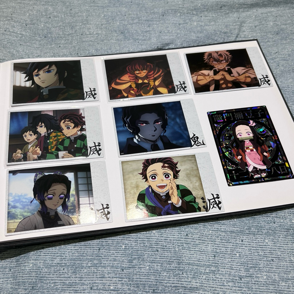 (10/26更）鬼滅之刃 韓國卡包 小卡 拍立得 黑死牟/Q版炎柱/Q版善逸/胡蝶忍/香奈呼/義勇/實彌/時透/蜜璃