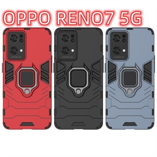 台灣現貨 OPPO RENO7 5G 指環殼防摔手機殼 OPPO Reno7 5G 防摔手機殼 CPH2371黑豹指環殼