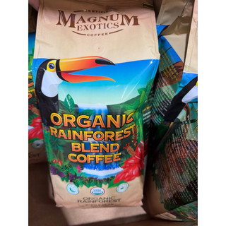 好市多代購 Magnum 熱帶雨林有機咖啡豆 907公克