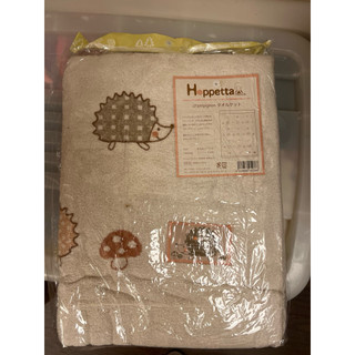 Hoppetta蘑菇刺蝟好朋友浴巾（85*113cm）