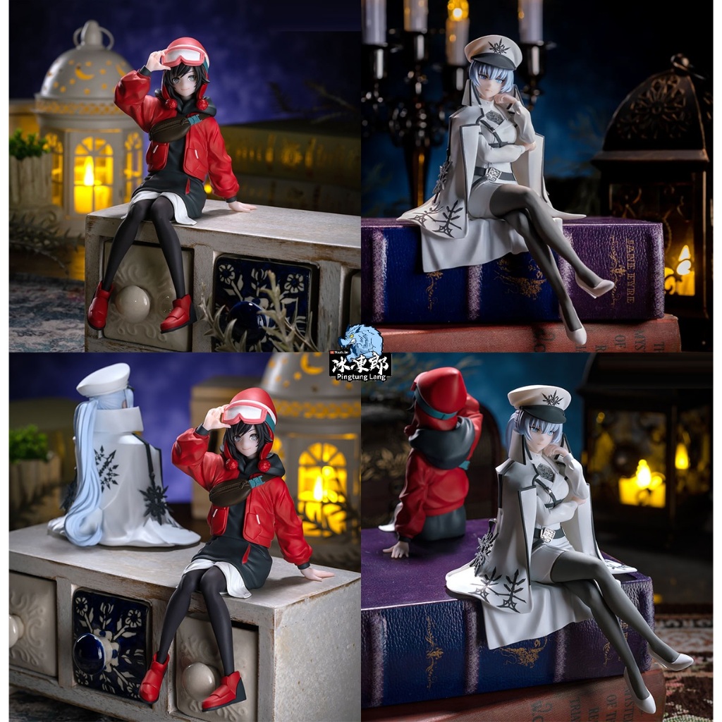 🌀日版客🌀 日版 RWBY 冰雪帝國 SEGA 露比 懷絲 222雪倪 坐姿 景品 公仔