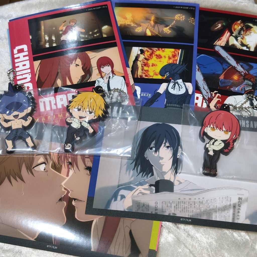 免運 鏈鋸人 快閃店 相卡 一番賞 軟膠 吊飾 早川秋 淀治 電次 蕾潔 波姆 瑪琪瑪 真紀真 帕瓦 比姆 周邊 日本