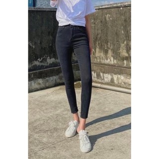 FFY 高腰激瘦百搭牛仔褲