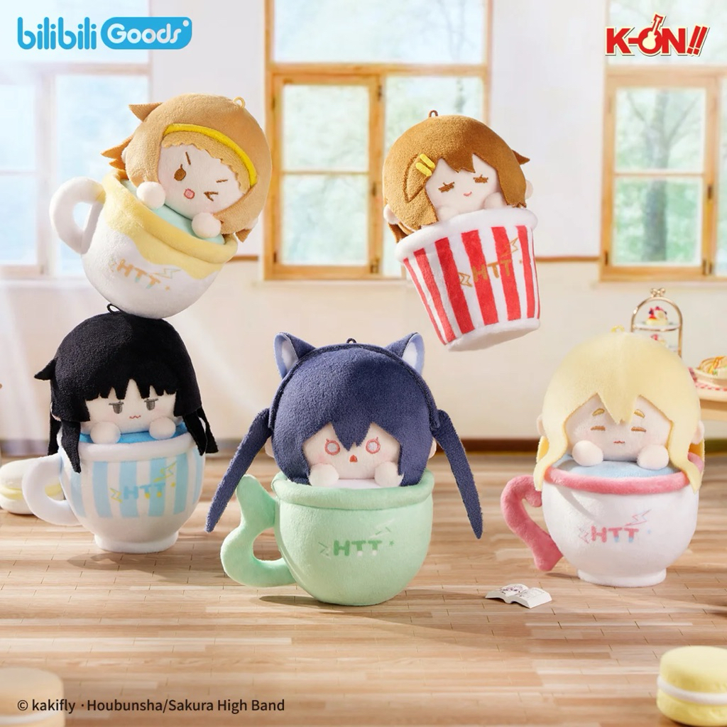【預購1月 / 免定金】K-ON！輕音部 京阿尼 平澤唯 秋山澪 琴吹紬 田井中律 中野梓 杯子 玩偶 娃娃 官方授權