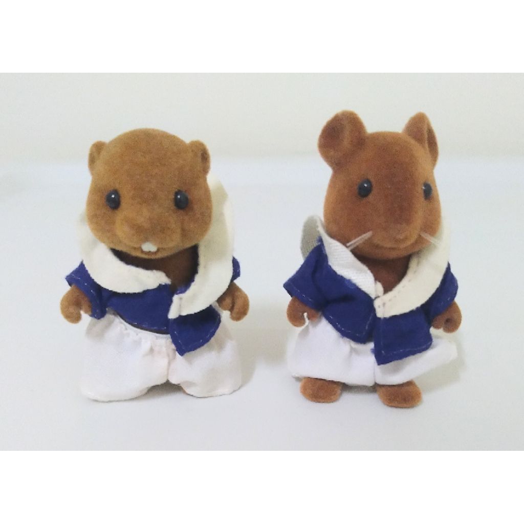 森林家族 水手哥哥雙人組 棕鼠海狸