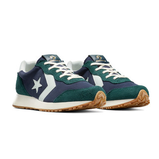 CONVERSE【授權經銷商】男款低筒休閒鞋 OMEGA TRAINER OX 復古休閒 A17676C 藍綠