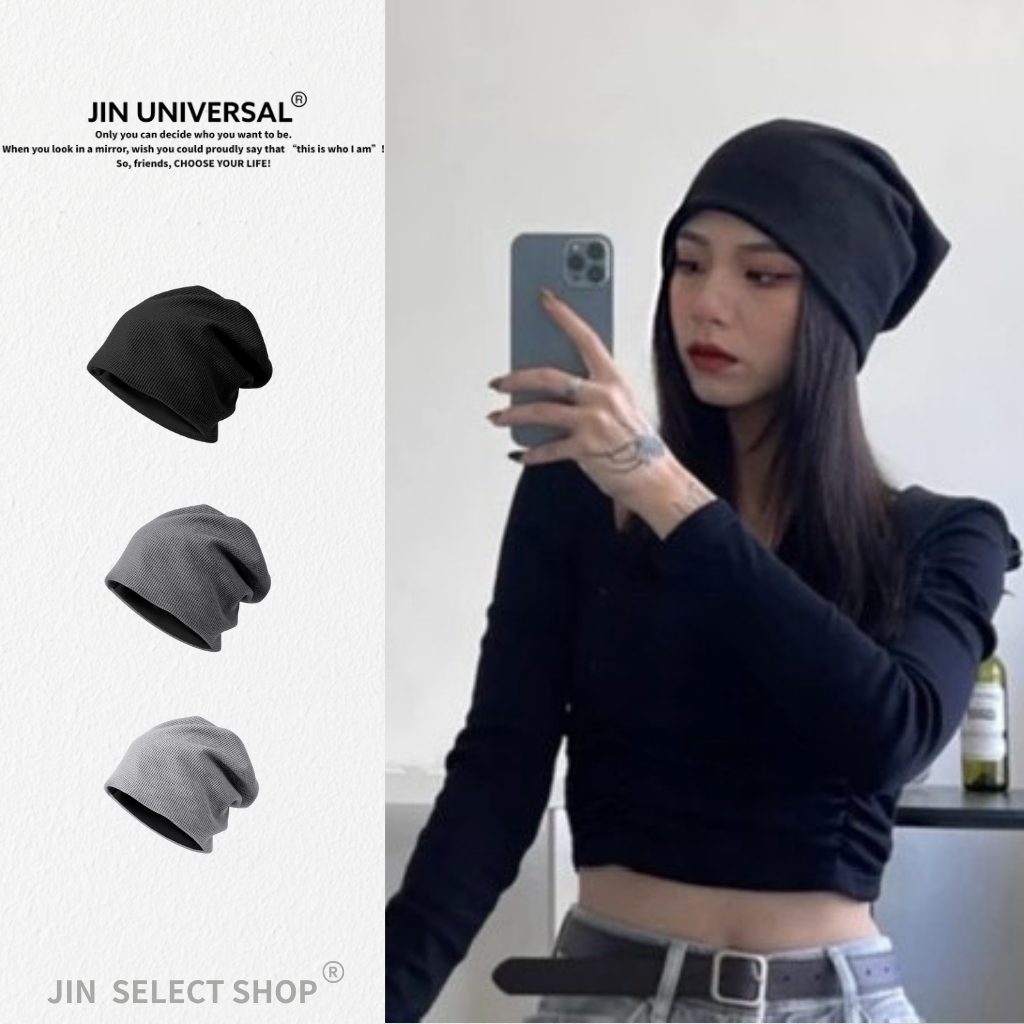 【JIN】現貨! 🇰🇷韓國 JIN UNIVERSAL 華夫格冷帽 華格夫 堆積感 包頭 顯小臉