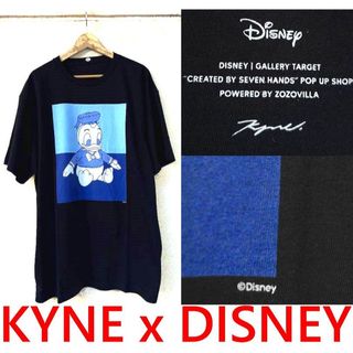 BLACK全新KYNE x DISNEY x ZZT展覽會場限定唐老鴨畫作短T