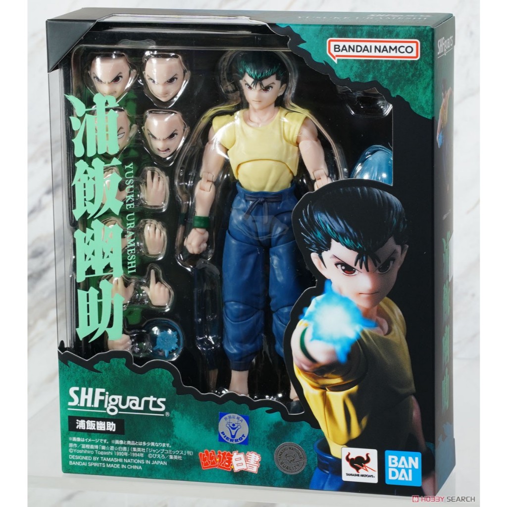 星矢TOY 萬代 SHF 幽遊白書 浦飯幽助 YUSUKE URAMESHI 現貨馬上出貨🚚