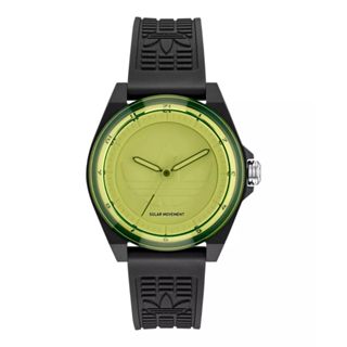 【ADIDAS 愛迪達】Project Four Solar 樹脂錶帶 AOST25530 黃色 41mm