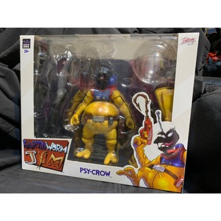 DNA 蚯蚓戰士 蚯蚓吉姆 Psy-crow action figure