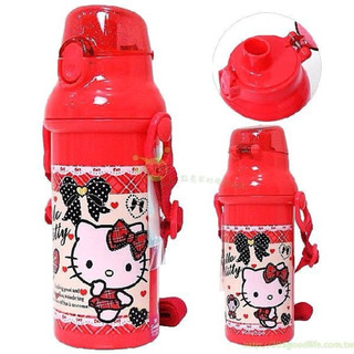 Hello Kitty凱蒂貓直飲式兒童背帶水壺 480ml