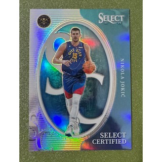 2023-24 Select Nikola Jokic Select Certified #2 銀亮特卡