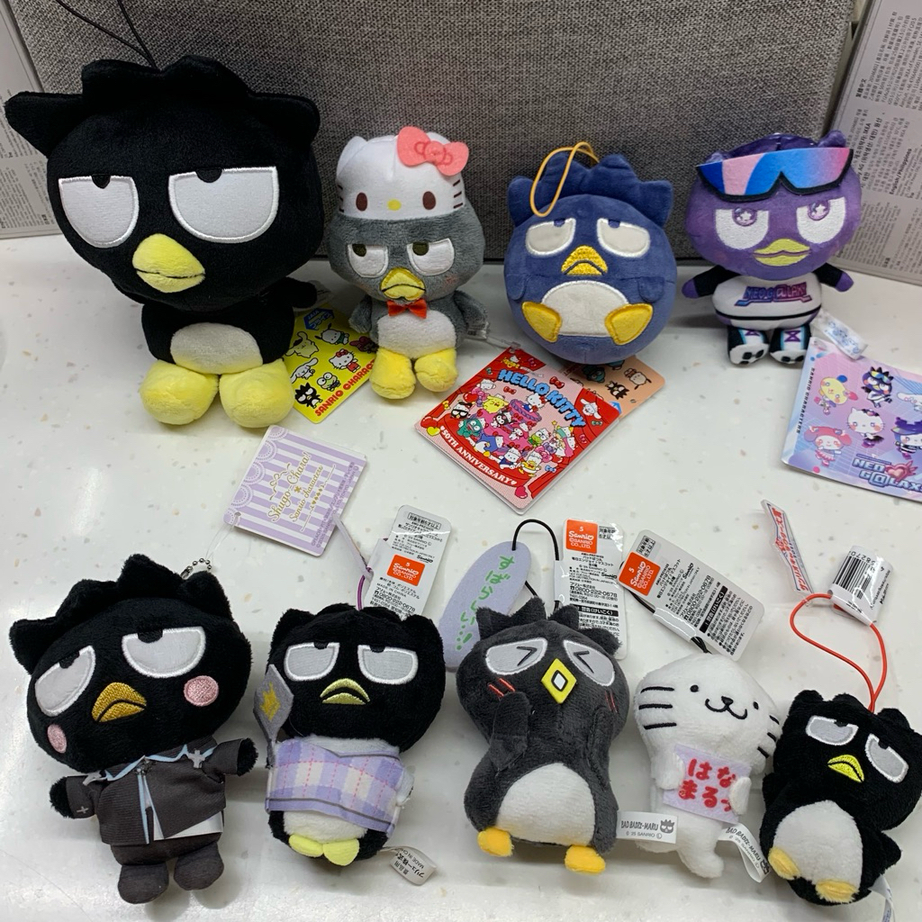 ❤Lika小舖❤酷企鵝綜合 日本帶回 全新正版現貨 三麗鷗景品玩偶布偶娃娃吊飾 好朋友絨毛娃娃