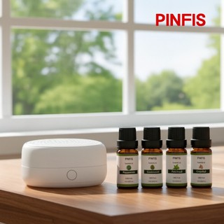 【品菲特PINFIS】行動隨身迷你精油香氛機 (天然精油4入任選1組)