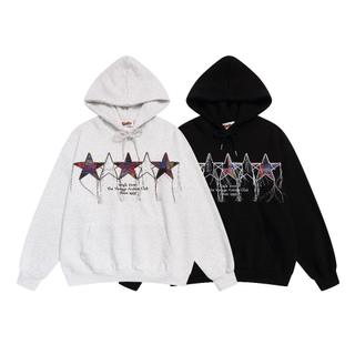 【OTIS】『現貨』MAFA星星流蘇 oversize 帽T 連帽 重磅 寬大 帽TEE 韓系 美式 寬鬆落肩 日系街頭