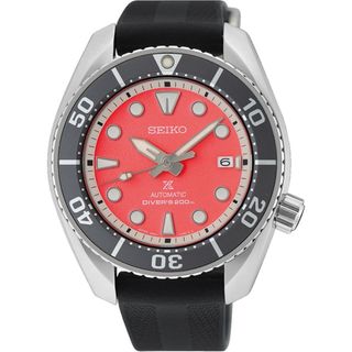 SEIKO 精工 Prospex 亞洲限量款 粉紅湖 200米潛水機械錶 -(6R35-03L0P/SPB541J1