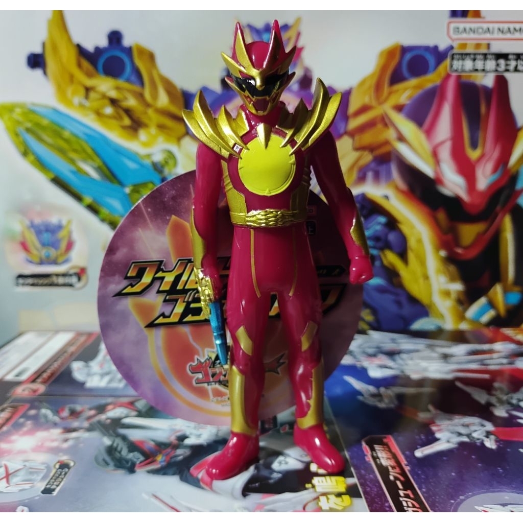 新品 現貨 日版 第一戰隊 豪獸者 No.1戰隊 戰隊英雄系列 狂熱豪獸狼 超級戰隊系列 軟膠 高約14公分