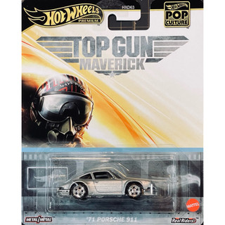 風火輪 Hot Wheels 金標 膠胎 流行文化 TOP GUN 保時捷 1997 PORSCHE 911