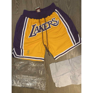 Æ𝖮𝖭™ | Mitchell ness x just don x nba 主場湖人球褲 全新含吊 尺寸不合可換尺碼