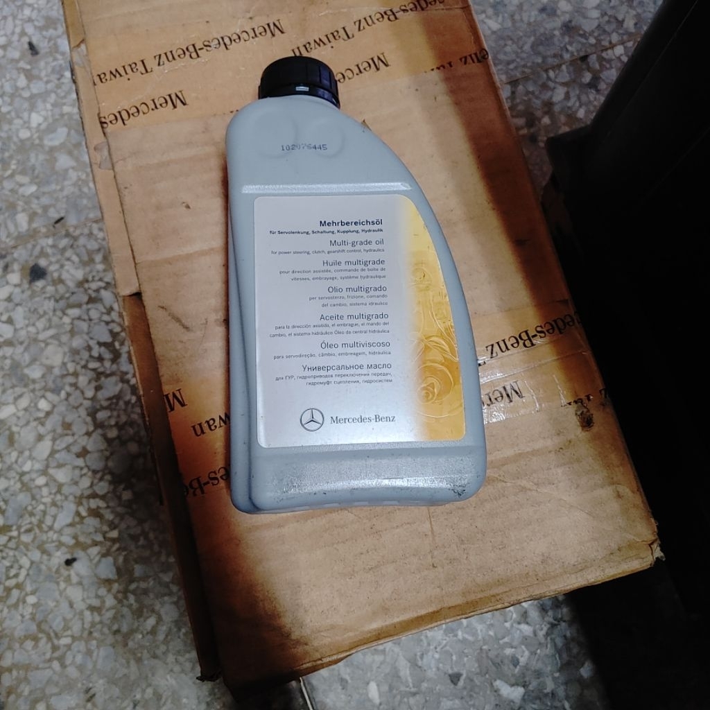 賓士 原廠 動力方向機油 MB345.0  A001989240310