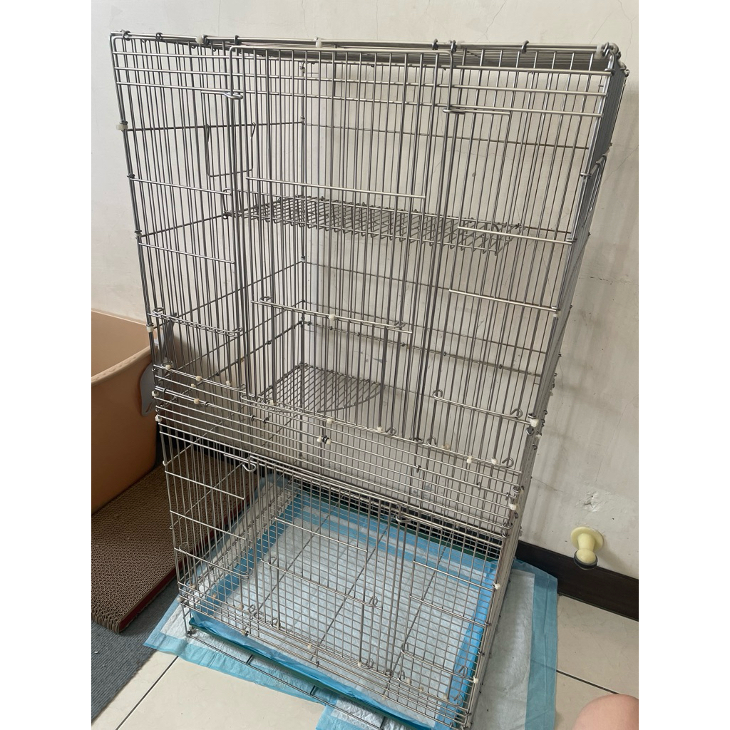 蜜袋鼯 二手白鐵鐵籠