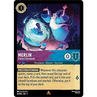 [ Lorcana ] SET 7 - Merlin - Clever Clairvoyant