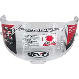 (現貨 快速出貨)KYT TTC TT-COURSE 專用 鏡片 透明
