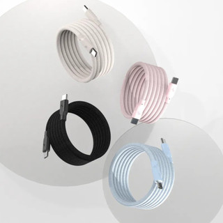 【Allite】Easy Cable 磁吸收納編織快充線 USB-C to USB-C-共4色