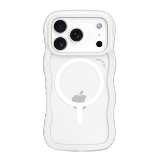 【TOYSELECT】雲朵波波MagSafe iPhone手機殼-雲霧白