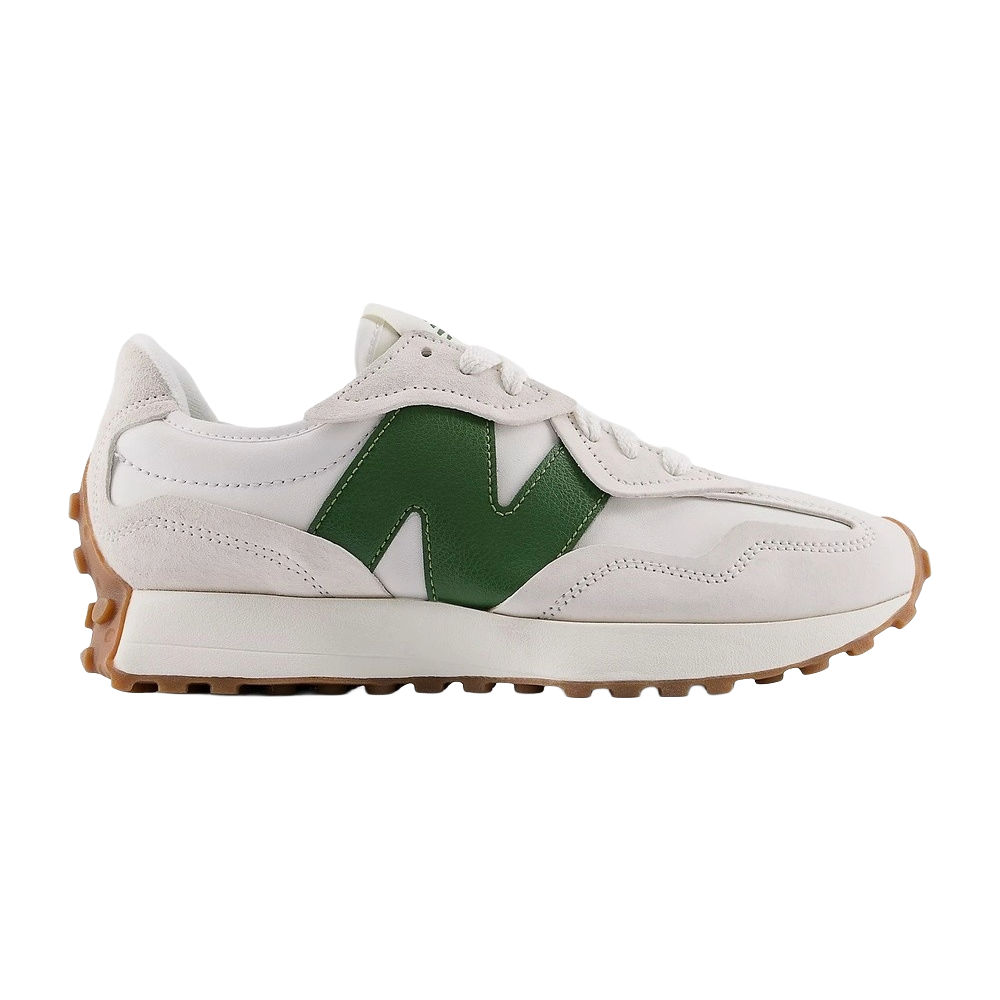 New Balance 327 復古鞋 皮革 女鞋 男鞋 D楦頭 森林綠 U327WKN