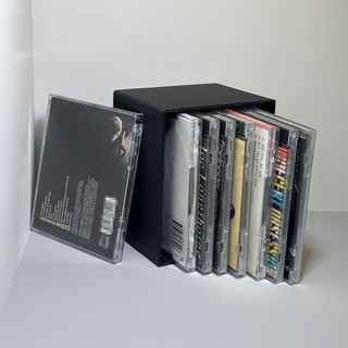 立體CD/DVD碟片收納架 桌面唱片專輯光碟收納盒 cd收藏透明展示架