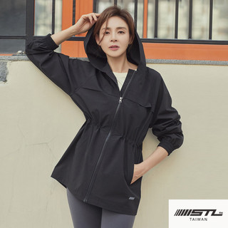STL ｜韓國品牌 尼龍收腰防風長版外套 WIND JACKET