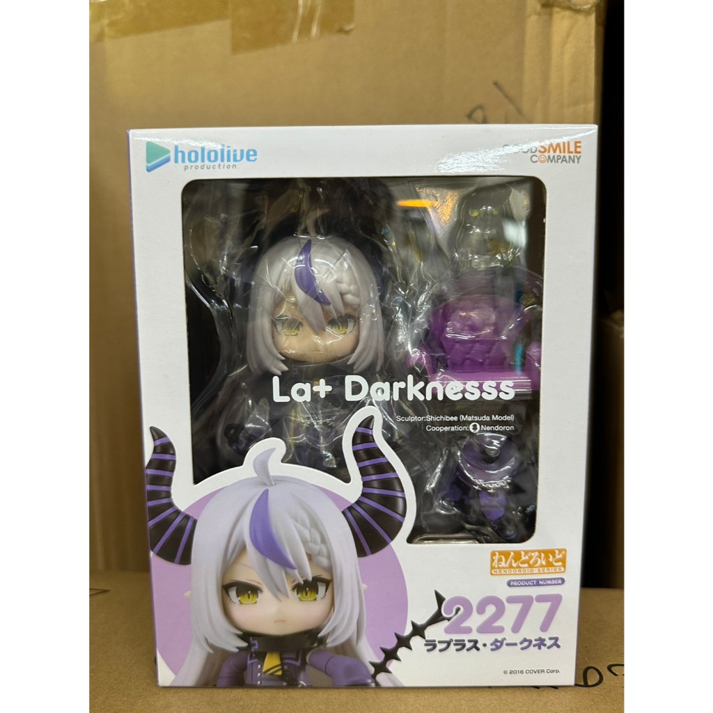 (塔比樂玩具) 代理版GSC 黏土人 2277 hololive 拉普拉斯‧達克尼斯 VTuber Q版