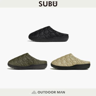 [SUBU] Circle 穆勒涼鞋 保暖拖鞋 露營保暖 羽絨刷毛拖鞋 室內戶外兩用