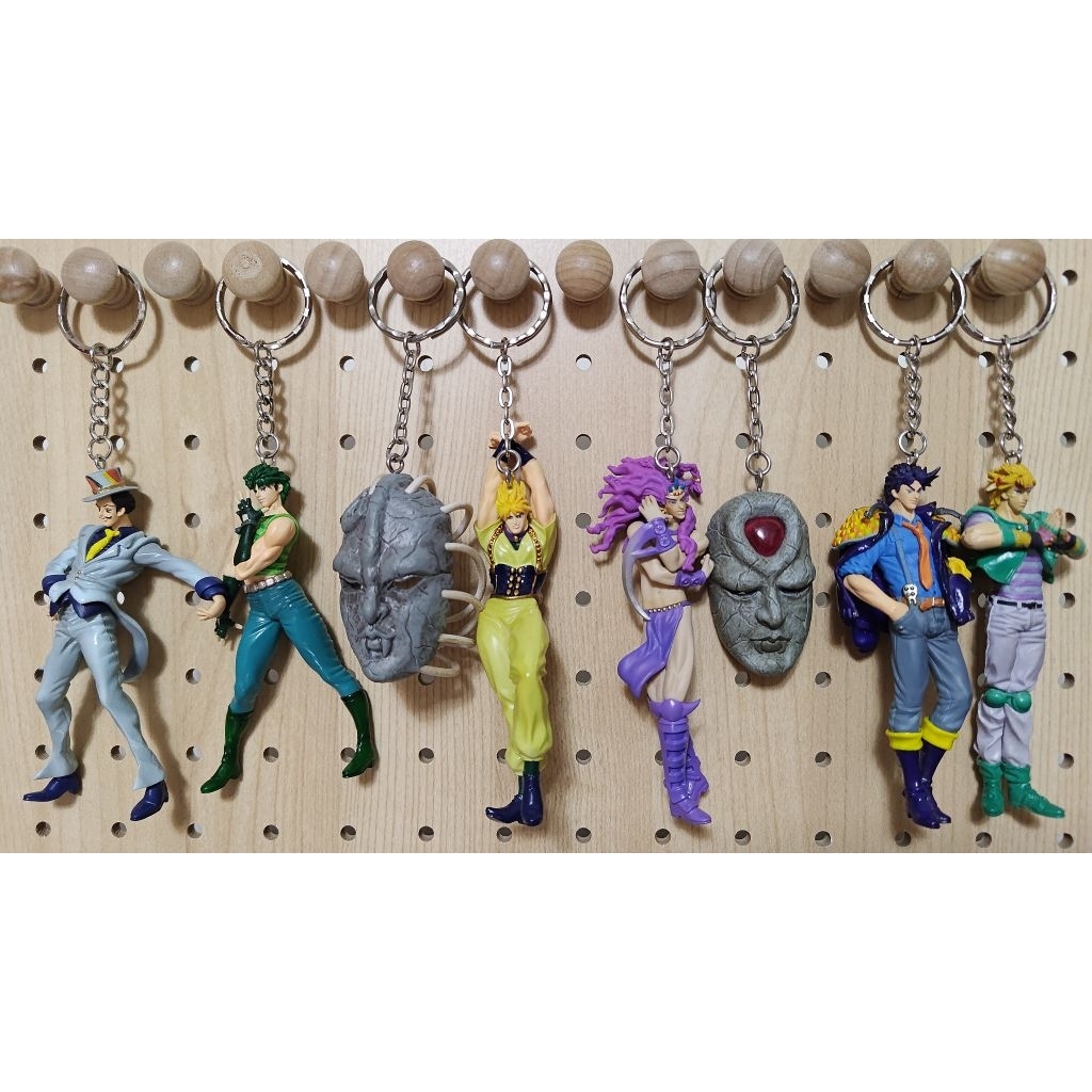 （11/27更新）JOJO奇妙冒險萬普原廠公仔吊飾鑰匙圈強納森 迪奧 喬瑟夫喬斯達 威廉 西撒齊貝林 柱之男卡茲 石鬼面