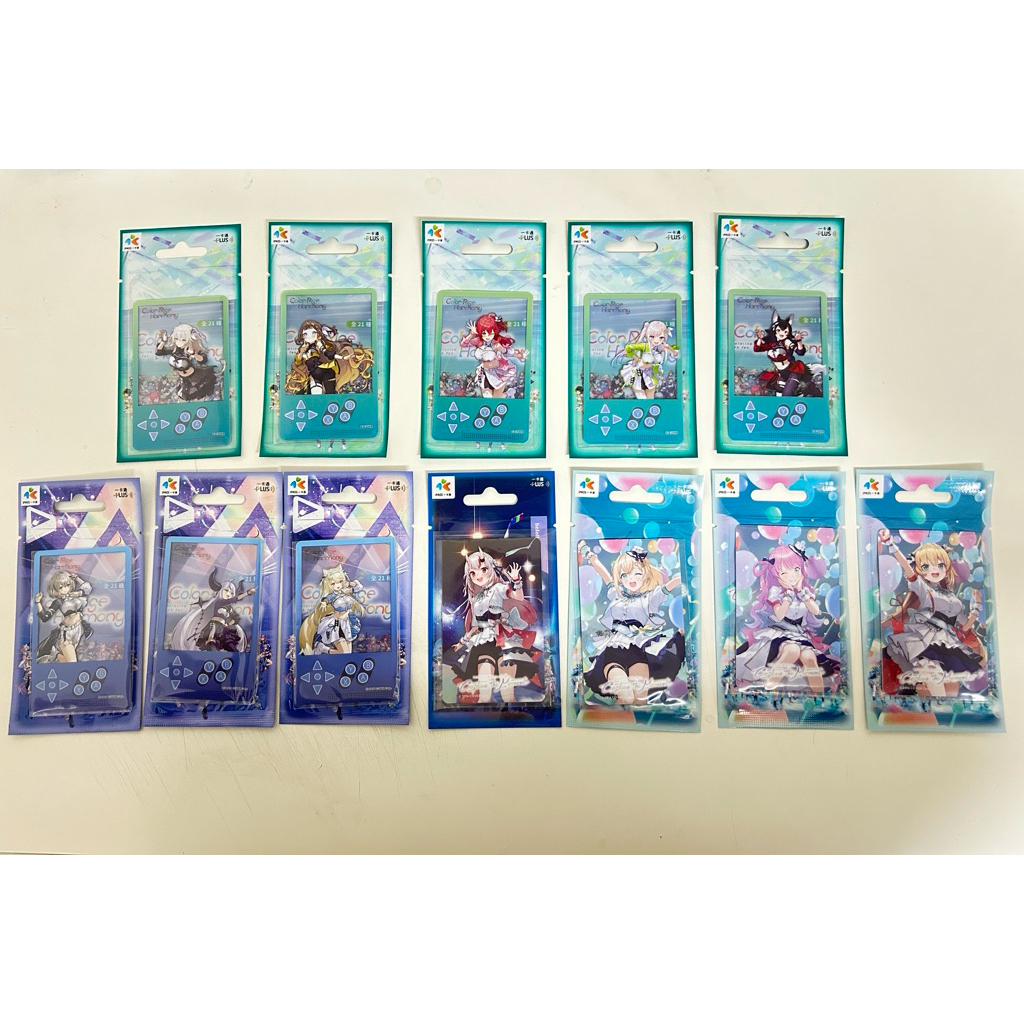 hololive 一卡通 百鬼 Fuwawa 拉普拉斯 櫻巫女 獅白牡丹 Mumei