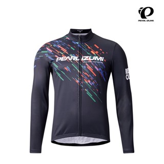 【Pearl izumi】3455-BL-6 15度C 男款保暖長袖車衣 黑
