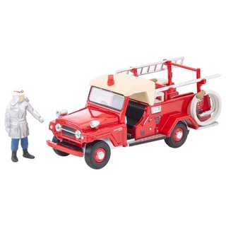TOMYTEC LV-31c NISSAN PATROL Fire Pumper (with figures)