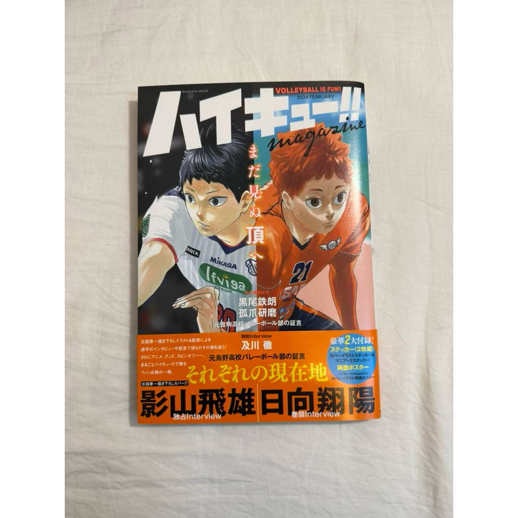 排球少年 影山飛雄走路立牌 影山飛雄壓克力磚 緣下力十週年趴娃 木兔壓克力吊飾立牌 排球雜誌