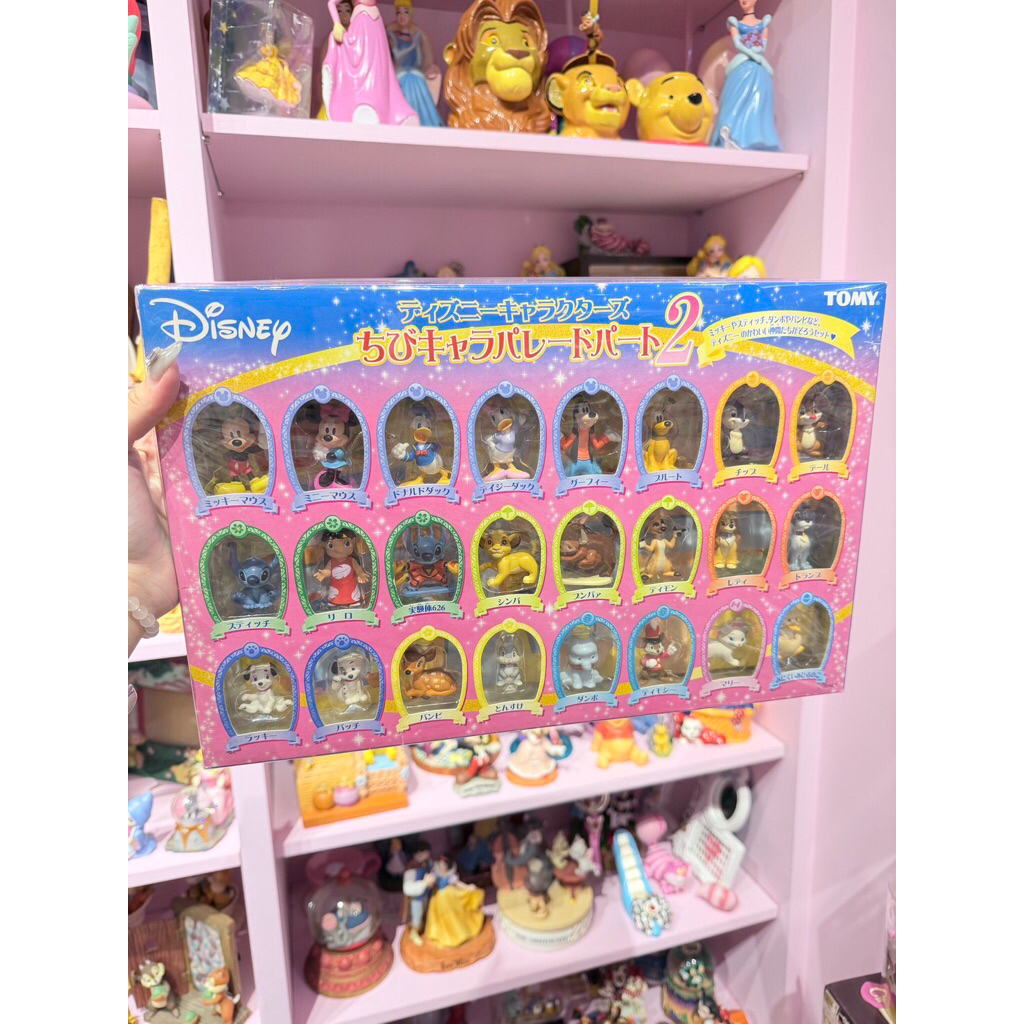 Bunibear. 迪士尼 迪士尼盒裝公仔24入 Q版 角色盒玩 TOMY 日版 收藏【請先聊聊 詢問 】