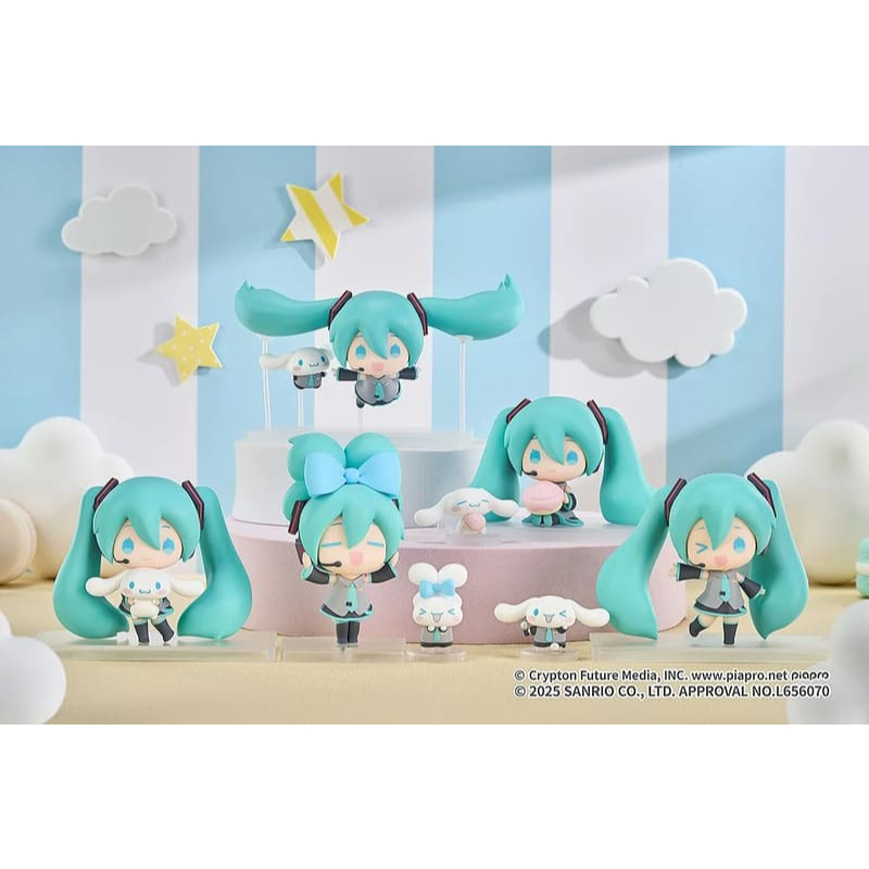《$uper Toys》1月預購 GSC 盒玩 收藏系列模型 初音未來×大耳狗喜拿 大耳狗 初音 公仔 模型 Q版