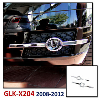 圓夢工廠 Benz 賓士 X204 GLK300 GLK320 GLK350 2008~12 鍍鉻銀 霧燈框 霧燈飾條
