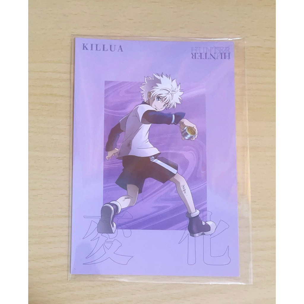 獵人明信片 奇犽 ✨ 獵人 正版 日版 特典 明信片 hunter 獵人 獵人週邊 動漫明信片 獵人周邊 動漫週邊 動畫