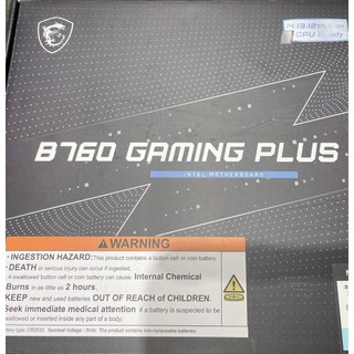 MSI微星B760 GAMING PLUS 主機板