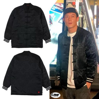 𝑪𝑱𝑴𝑭【實拍】CLOT x EU 陳冠希同款 中國風 中式盤扣絲綢唐裝外套 漢服夾克 棒球外套 中式襯衫外套