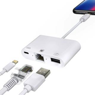lighting 轉 RJ45 USB Type-C